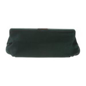 Tiffany & Co. Holly Satin Clutch - Green - EUC